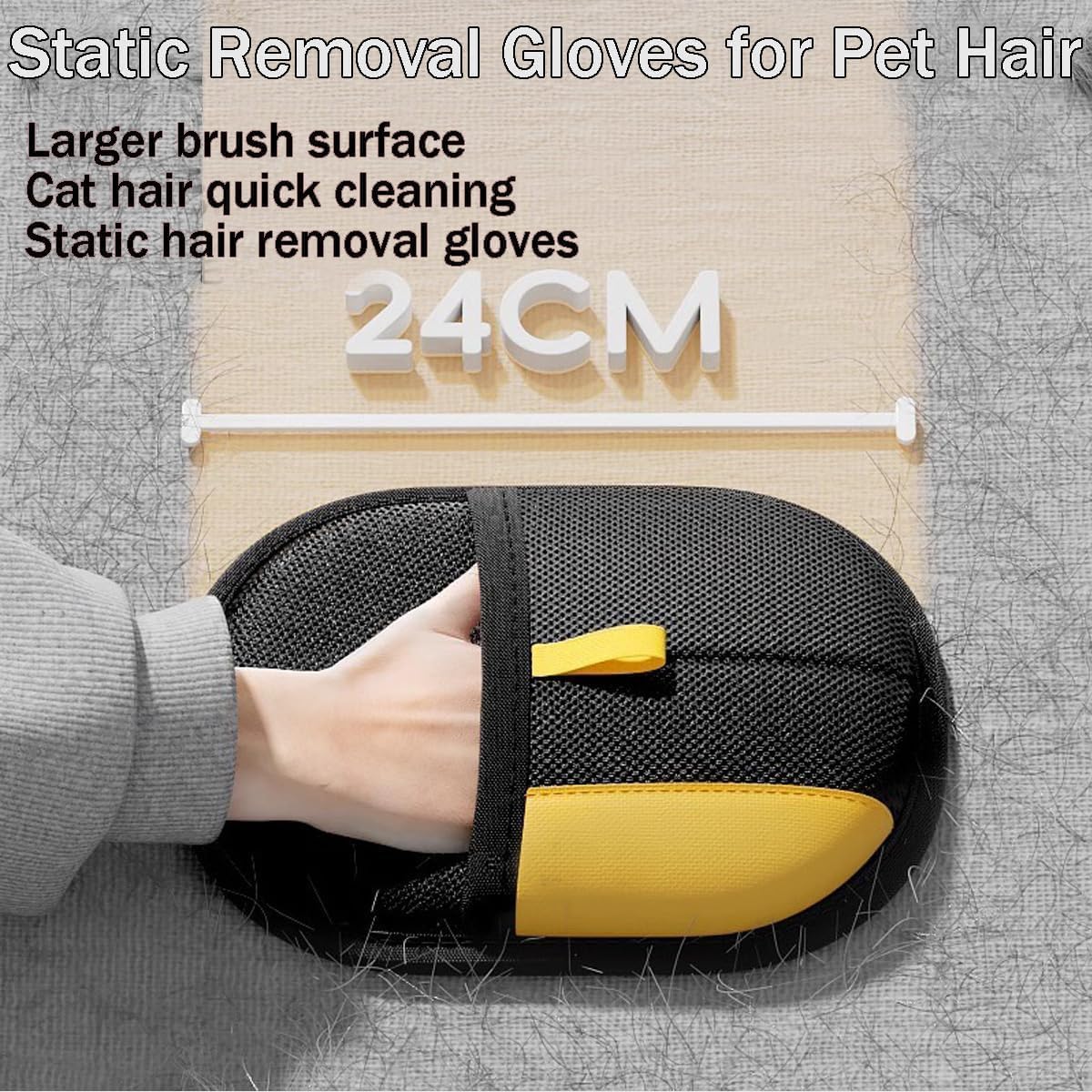 Multi-purpose Pet Grooming Gloves Home Sofa Clothes Hair Remover