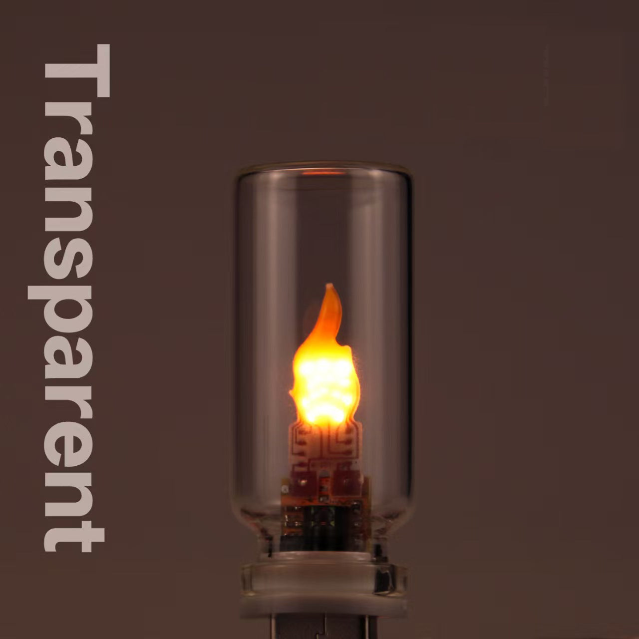 USB Plug-in LED Flame Effect Lamp, Compact Vintage Flameless Lighting for Home Party Bedroom Holiday Outdoor Use