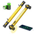 【FathersDayGift】Under Hood Work Light Bar, 3000LM LED Magnetic Light Bar with Hooks, 5200mAh Cordless Rechargeable Hood Light, Single Pack, Ideal for Mechanic, Car Repair & Garage Use