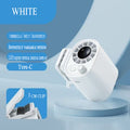 Mini portable clamp fan, with low noise design, can be clamped onto shirts/around the waist. It is a personal cooling fan for outdoor travel and work
