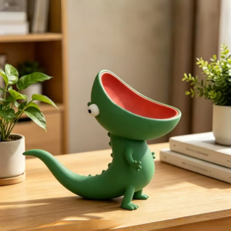 Large-mouthed Lizard Decorative Piece