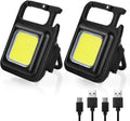 1000 Lumen Mini Torch Keyring Led Super Bright Rechargeable | LED Key Ring Torches Rechargeable Keyring Torch