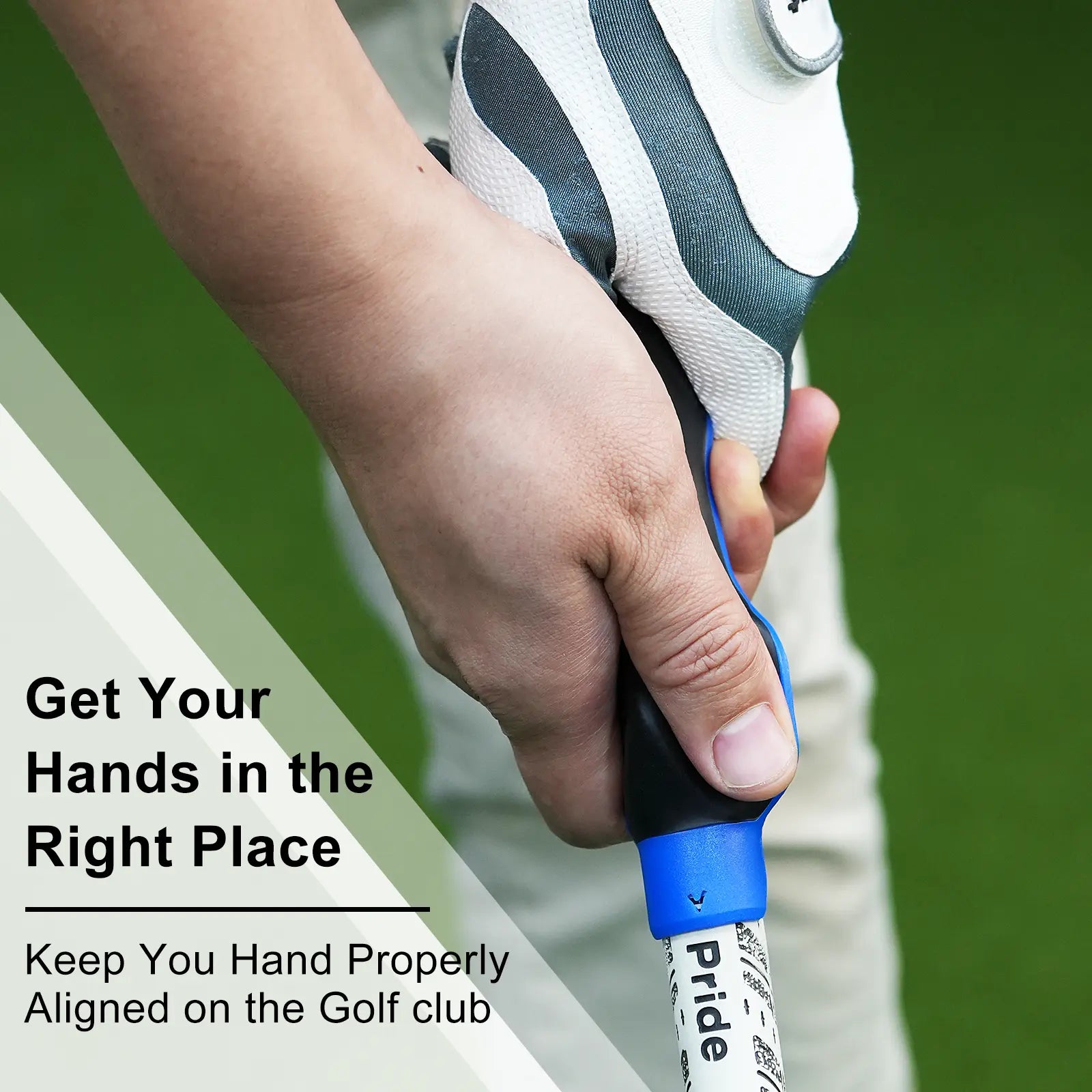 ⛳️🔥Hot Sale 60%Golf Grip Trainer, Fix Swing Grip, Golf Grip Training Aids