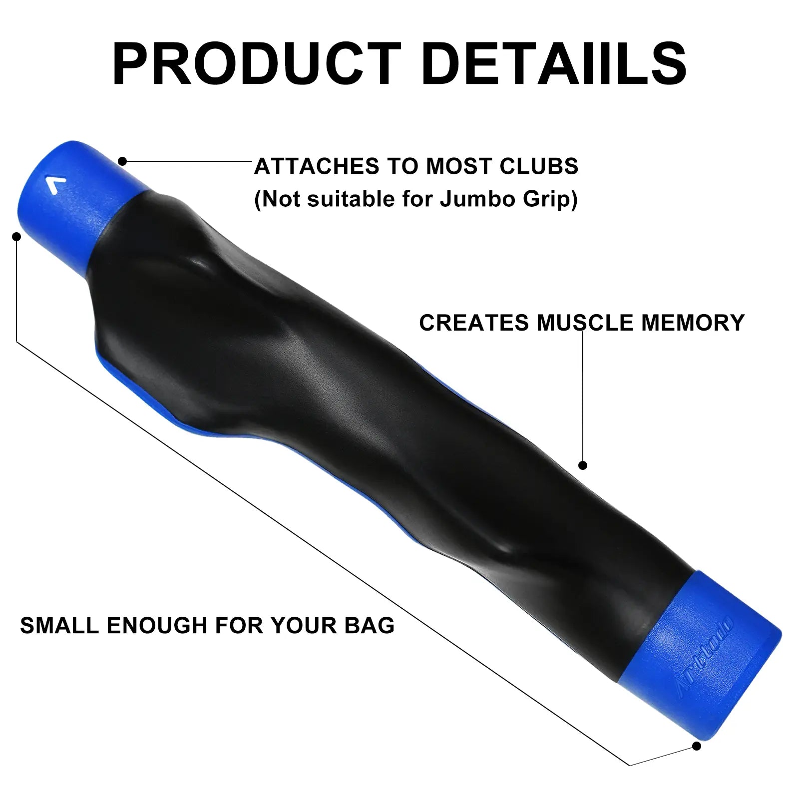 ⛳️🔥Hot Sale 60%Golf Grip Trainer, Fix Swing Grip, Golf Grip Training Aids