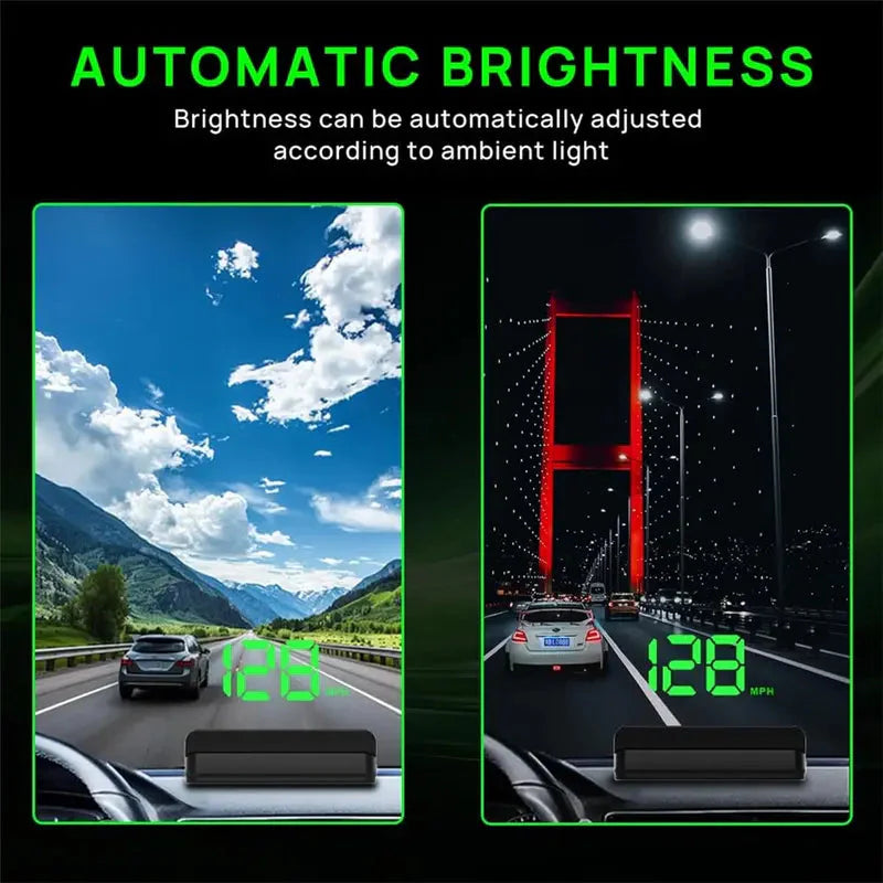 🎉Hot Sale 60% OFF🚘Head up Display Car GPS Digital Speedometer