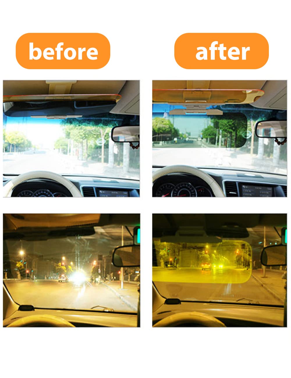 Universal Anti-Glare Car Sun Visor UV Protection Anti-Dazzle | Limited Time Discount