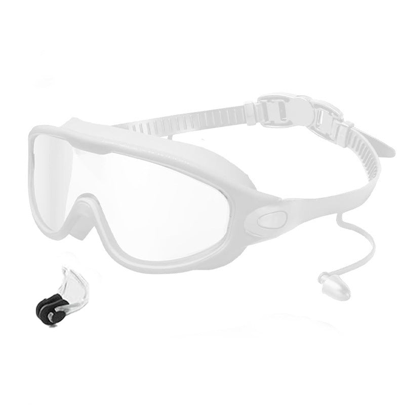 Swim Goggles  - Wide View Anti-Fog & UV, No Leaking Swim Glasses for Men, Women, Kids Swimming