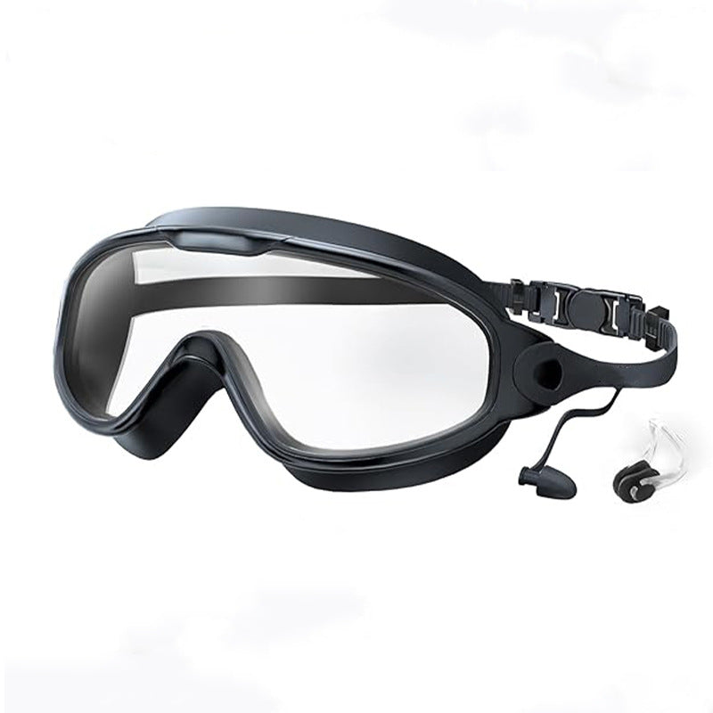 Swim Goggles  - Wide View Anti-Fog & UV, No Leaking Swim Glasses for Men, Women, Kids Swimming