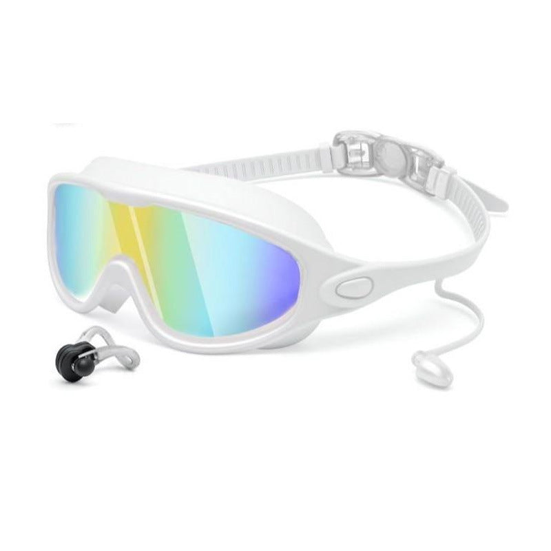 Swim Goggles  - Wide View Anti-Fog & UV, No Leaking Swim Glasses for Men, Women, Kids Swimming