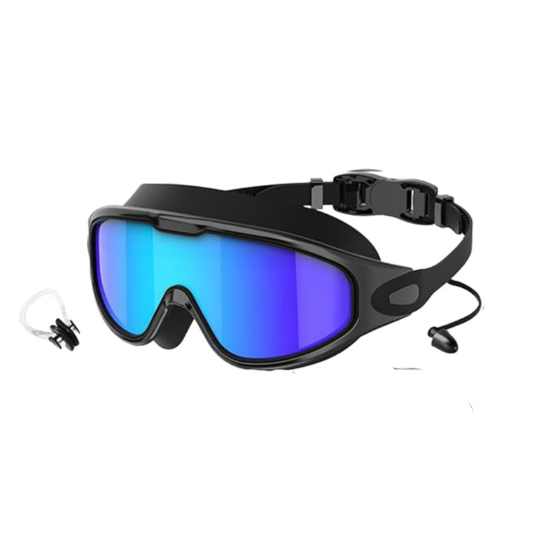 Swim Goggles  - Wide View Anti-Fog & UV, No Leaking Swim Glasses for Men, Women, Kids Swimming