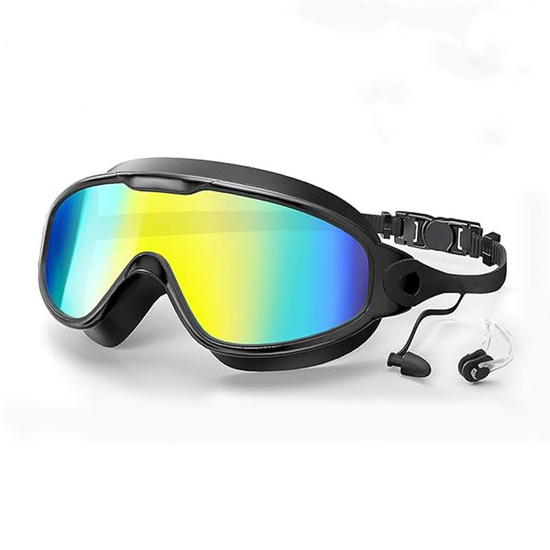 Swim Goggles  - Wide View Anti-Fog & UV, No Leaking Swim Glasses for Men, Women, Kids Swimming