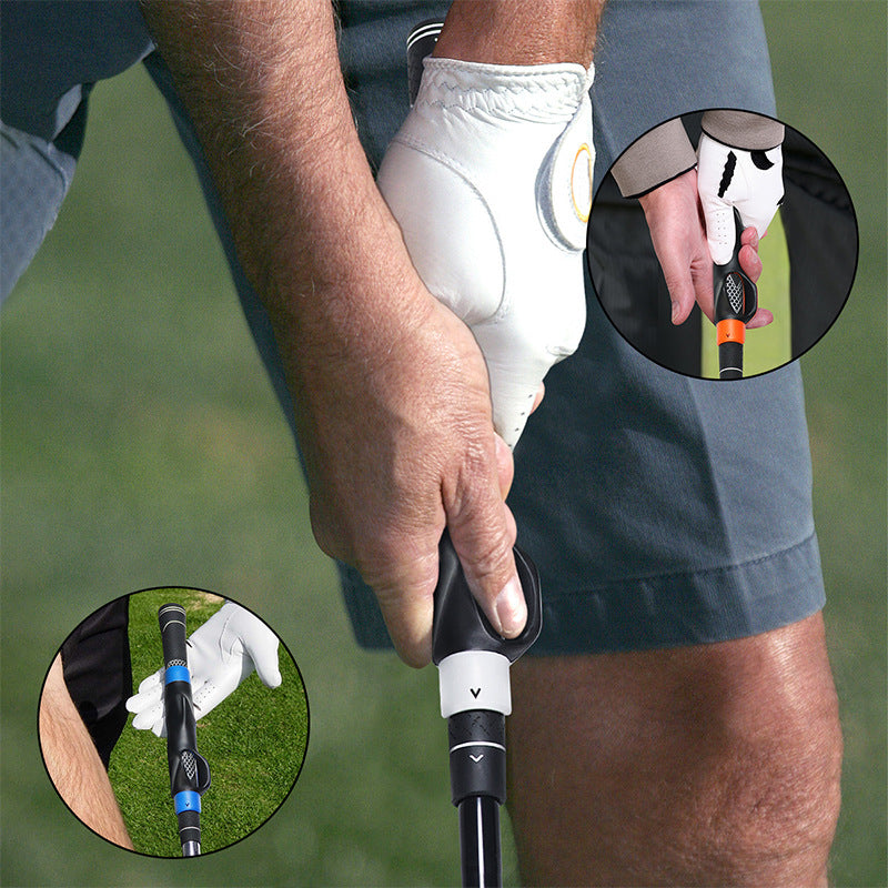 ⛳️🔥Hot Sale 60%Golf Grip Trainer, Fix Swing Grip, Golf Grip Training Aids