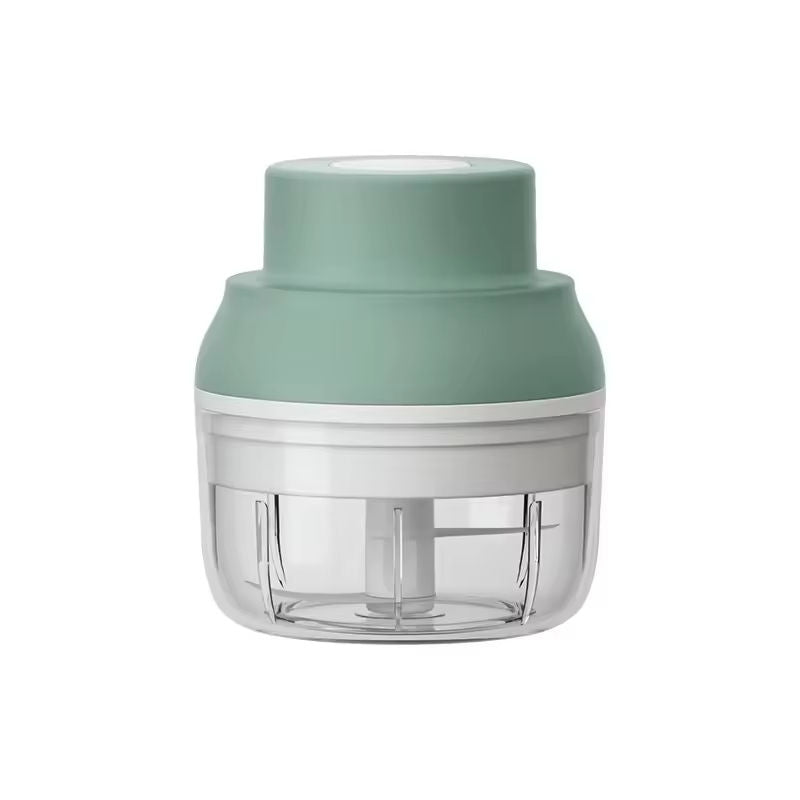 Electric Small Food Chopper, Mini Wireless Portable Garlic Grinder,USB Rechargeable Food Chopper for Vegetable/Meat/Small Food Processor