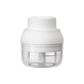 Electric Small Food Chopper, Mini Wireless Portable Garlic Grinder,USB Rechargeable Food Chopper for Vegetable/Meat/Small Food Processor