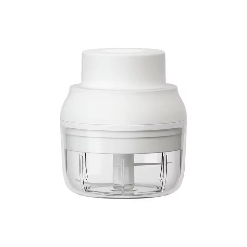Electric Small Food Chopper, Mini Wireless Portable Garlic Grinder,USB Rechargeable Food Chopper for Vegetable/Meat/Small Food Processor